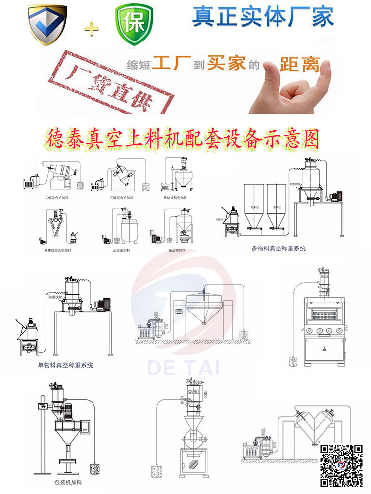 真空上料配套设备示意图